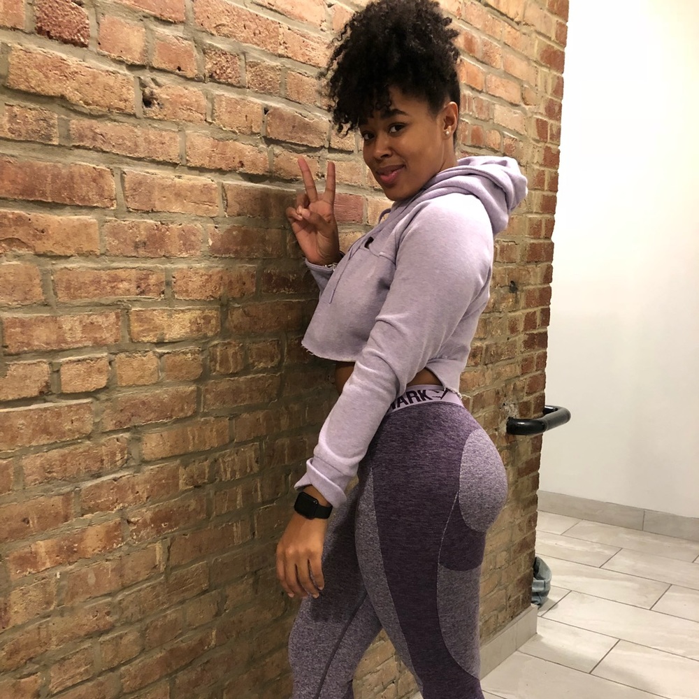 Gymshark Cropped Hooide